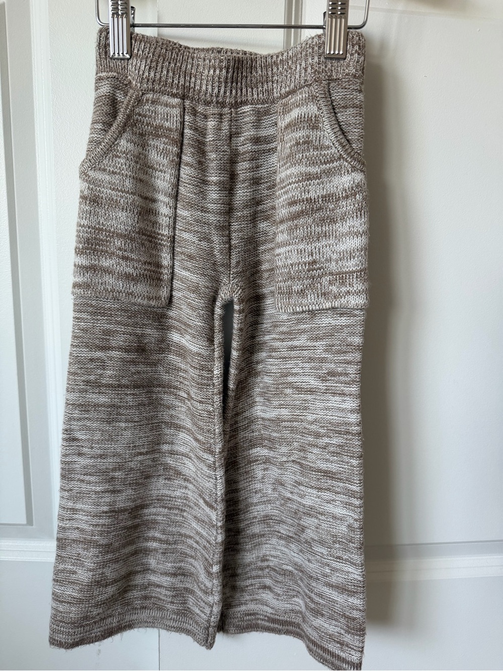 Finding Foxtail - Kids Wide-Leg Knit Joggers
